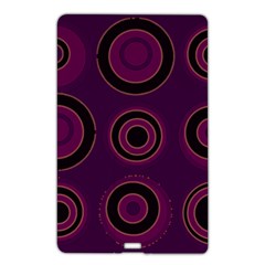 Mazipoodles Retro Circles Revisited - Blackcurrant Blackcherry Black Name Card Style Usb Flash Drive