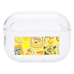Marillo Pastel Zkt, Aesthetic, Stickers, Yellow Hard Pc Airpods Pro Case