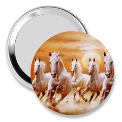 Seven Horses, Sun 3  Handbag Mirrors