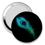 Shree Krishna, Feather, Lord, Rainbows 3  Handbag Mirrors Front