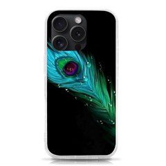 Shree Krishna, Feather, Lord, Rainbows Iphone 15 Pro Tpu Uv Print Case