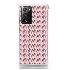 Fern Pattern 2 Pink Samsung Galaxy Note 20 Ultra Tpu Uv Case