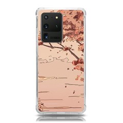 Pastel Nature , Art, Blue, Cute, Nature, Pink Samsung Galaxy S20 Ultra 6 9 Inch Tpu Uv Case