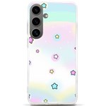 Stars, Cute, Pastel, Pattern Samsung Galaxy S24 Ultra 6.9 Inch TPU UV Case Front