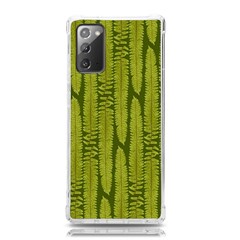 Fern Texture Nature Leaves Samsung Galaxy Note 20 Tpu Uv Case