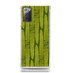 Fern Texture Nature Leaves Samsung Galaxy Note 20 TPU UV Case Front