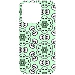 Texture Dots Pattern iPhone 15 Pro Black UV Print PC Hardshell Case Front