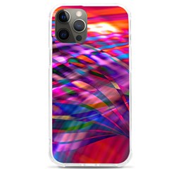 Wave Lines Pattern Abstract Iphone 12 Pro Max Tpu Uv Print Case