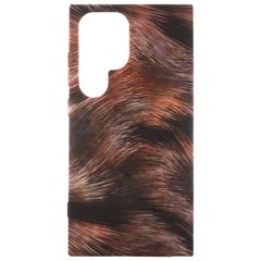 Brown Wool Texture Samsung Galaxy S24 Ultra 6 9 Inch Black Tpu Uv Case