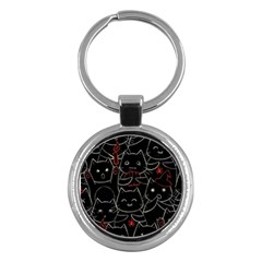 Catty Key Chain (round)