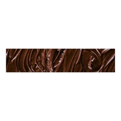Chocolate Texture, Dark Chocolate Background Velvet Scrunchie