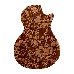 Camouflage Army Survival Uniform Guitar Shape Wood Guitar Pick Holder Case And Picks Set