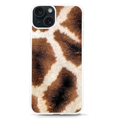 Giraffe Skin Texture Iphone 15 Tpu Uv Print Case
