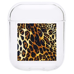 Leopard Skin Texture, Macro, Brown Hard Pc Airpods 1/2 Case