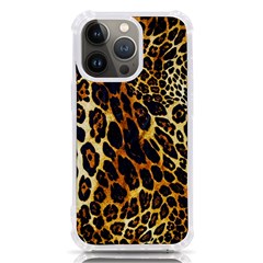 Leopard Skin Texture, Macro, Brown Iphone 13 Pro Tpu Uv Print Case