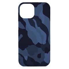 Purple Camo Iphone 15 Black Uv Print Pc Hardshell Case