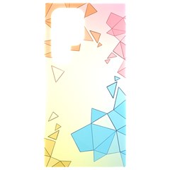 Background Pastel Geometric Lines Samsung Galaxy S24 Ultra 6 9 Inch Black Tpu Uv Case