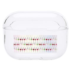Wine Glass Pattern Hard Pc Airpods Pro Case
