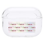 Wine Glass Pattern Hard PC AirPods Pro Case Front