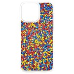 Colorful Lego Texture Lego Bricks iPhone 15 Plus TPU UV Print Case Front