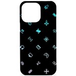 Noice, Dark, Gamer, Games, Gaming, Logo iPhone 15 Pro Max Black UV Print PC Hardshell Case Front