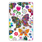 Butterflies, Abstract, Colorful, Floral, Flowers Name Card Style USB Flash Drive Back