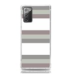 Minimal Mixed Abstract Lines Print Copia Samsung Galaxy Note 20 TPU UV Case Front