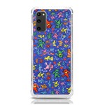 Grateful Dead Dancing Bears Pattern Samsung Galaxy S20 6.2 Inch TPU UV Case Front