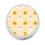 Pumpkin and boo crew halloween  4-Port USB Hub (One Side) Front