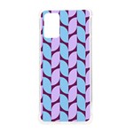 Purple Blue Pattern Samsung Galaxy S20 Plus 6.7 Inch TPU UV Case Front