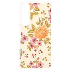 Peony Flower Pattern Background Samsung Galaxy S24 6 2 Inch Tpu Uv Case