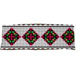 Ukrainian Folk Seamless Pattern Ethnic Ornament Border Element Traditional Body Pillow Case (Dakimakura) Body Pillow Case