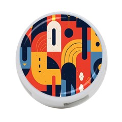 Abstract Pattern 4-port Usb Hub (one Side)
