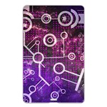Cosmic Network Geometric Art Name Card Style USB Flash Drive Back