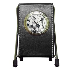 Betty Page Bdsm Pen Holder Desk Clock