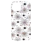 Creepy Spider Design, Adoxali, Halloween iPhone 15 Plus Black UV Print PC Hardshell Case Front