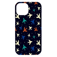 Blue Sky Airplanes Planes Iphone 15 Black Uv Print Pc Hardshell Case