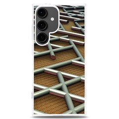 0118 F Expression Of Structure Large Samsung Galaxy S24 Plus 6 7 Inch Tpu Uv Case