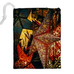 Stars Lanterns Lighting Drawstring Pouch (5XL) Back