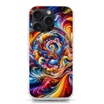 Dynamic Color Vortex iPhone 15 Pro TPU UV Print Case Front