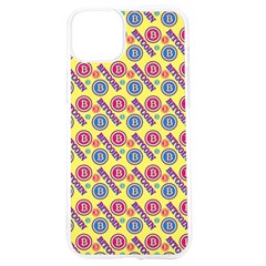 Colorful Bitcoin Pattern Iphone 15 Tpu Uv Print Case