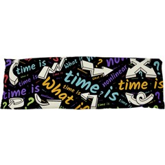 Time Nonlinear Curved Linear 21 x63  Body Pillow Case Dakimakura (two Sides)