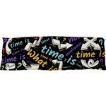 Time Nonlinear Curved Linear 21 x63  Body Pillow Case Dakimakura (Two Sides) Back