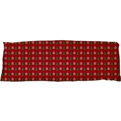 Snowflake Christmas Tree Pattern 25 x71  Body Pillow Case Dakimakura (two Sides)
