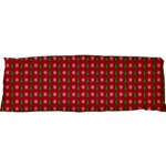 Snowflake Christmas Tree Pattern 25 x71  Body Pillow Case Dakimakura (Two Sides) Back