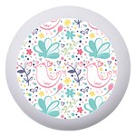 cute bird pattern Dento Box with Mirror Front