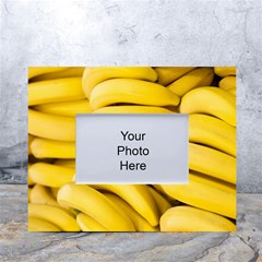 Bananas, Macro, Fruits, Ripe Bananas White Tabletop Photo Frame 4 x6 