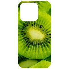 Kiwi Fruits, Close-up, Exotic Fruit Iphone 15 Pro Black Uv Print Pc Hardshell Case