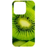 Kiwi Fruits, Close-up, Exotic Fruit iPhone 15 Pro Black UV Print PC Hardshell Case Front