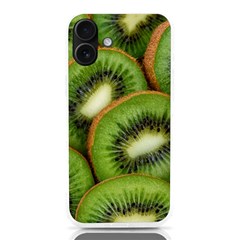 Kiwi Texture, Background With Kiwi, Fruits, Kiwi Iphone 16 Plus Tpu Uv Print Case